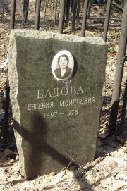 Бадова Евгения Моисеевна, Москва, Востряковское кладбище